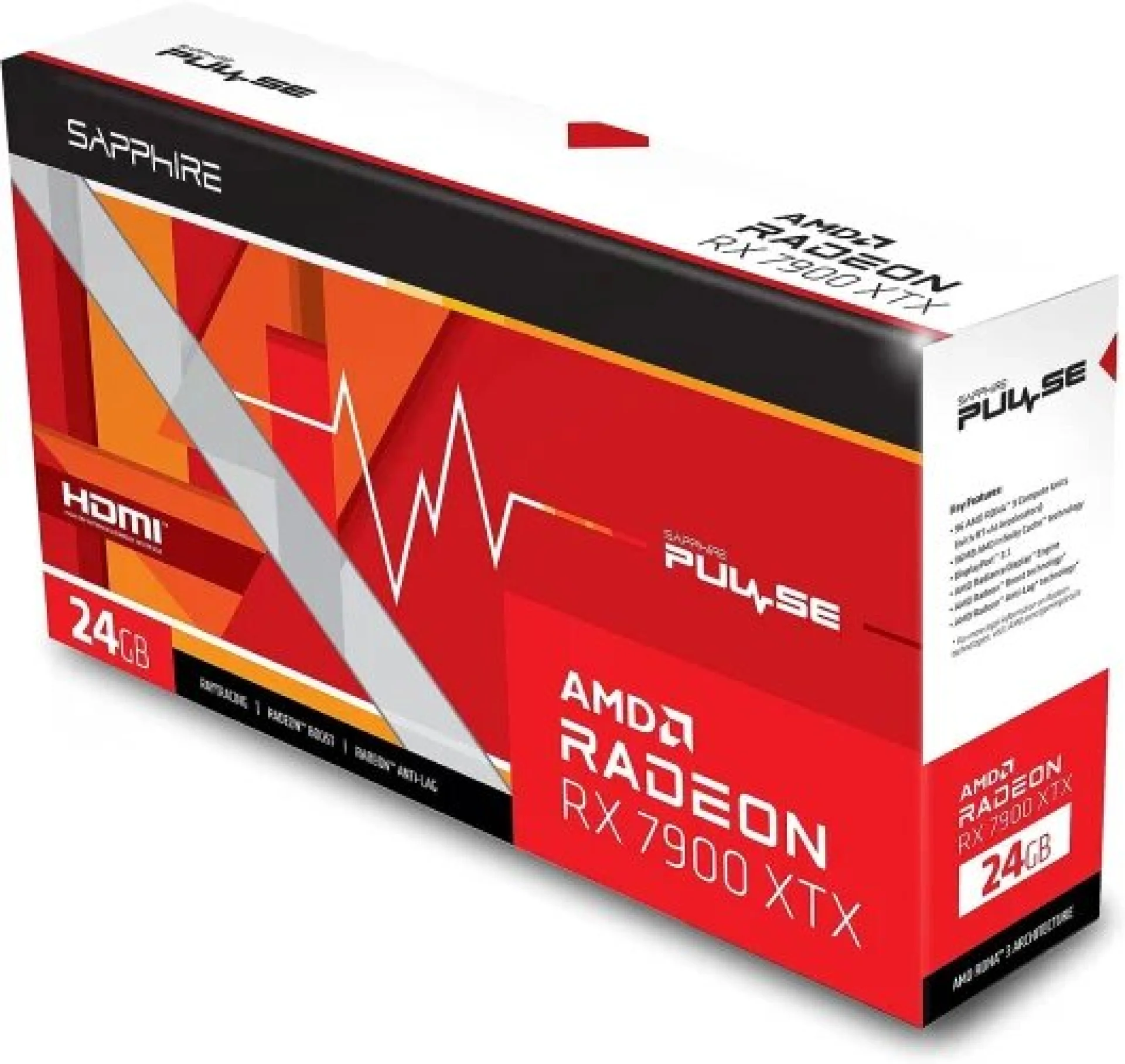 Sapphire Pulse radeon RX 7900 XTX Gaming Graphics Card