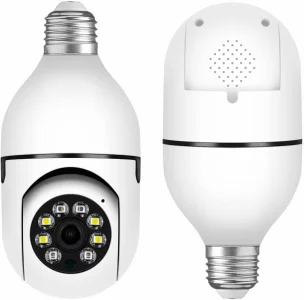 E27 Wireless IP Camera WiFi 1080P Panoramic Lamp PTZ Home Security CCTV 360 Degree Light Bulb Camera