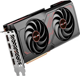 apphire 11324-01-20G Pulse AMD Radeon RX 7600 Gaming Graphics Card with 8GB GDDR6, AMD RDNA 3