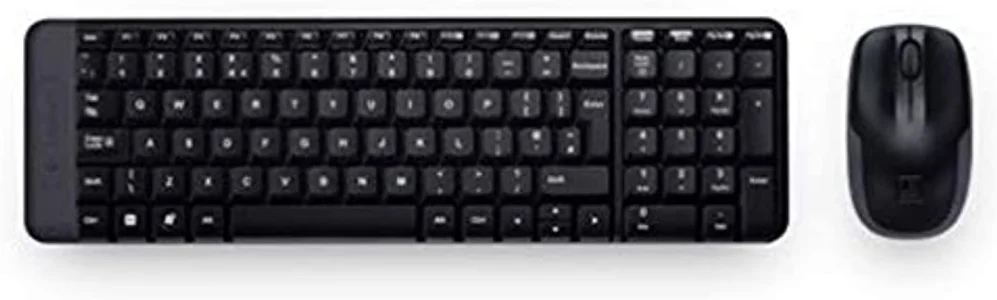 Logitech Mk220 Wireless Keyboard And Mouse Combo Black