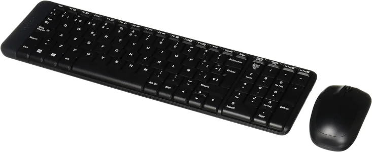 Logitech Mk220 Wireless Keyboard And Mouse Combo Black