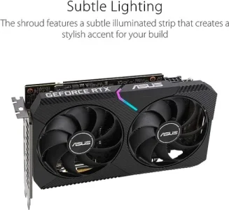 ASUS Dual NVIDIA GeForce RTX 3060 OC Edition 12GB GDDR6